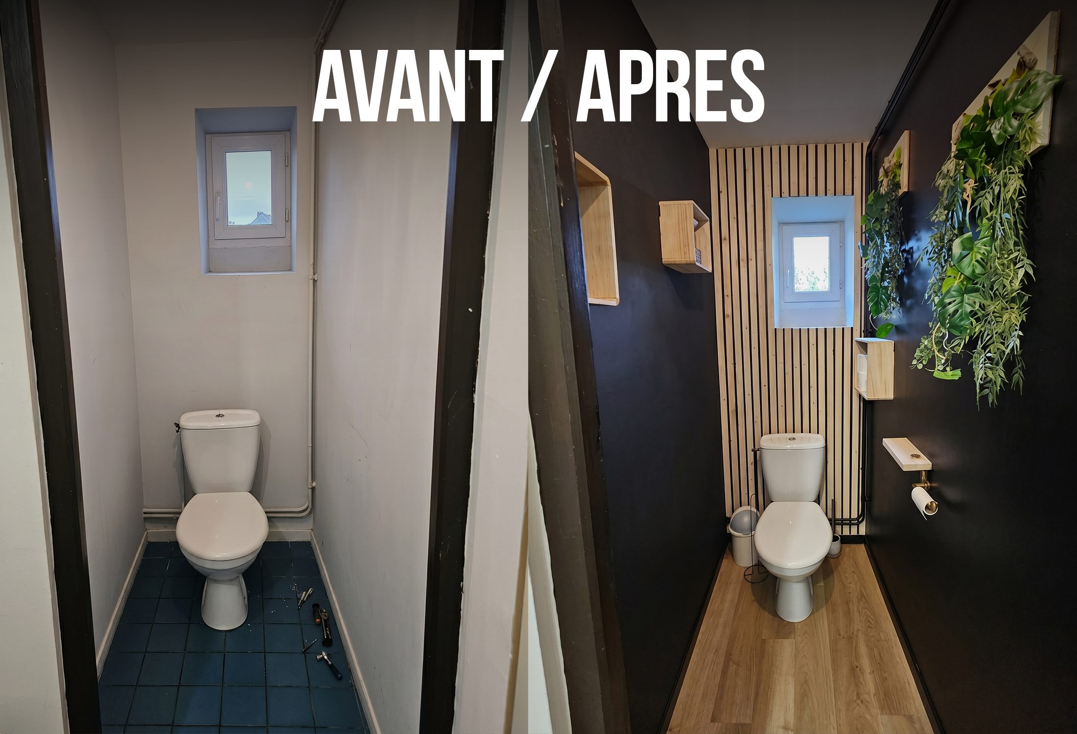 AVANT-APRES-TOILETTES